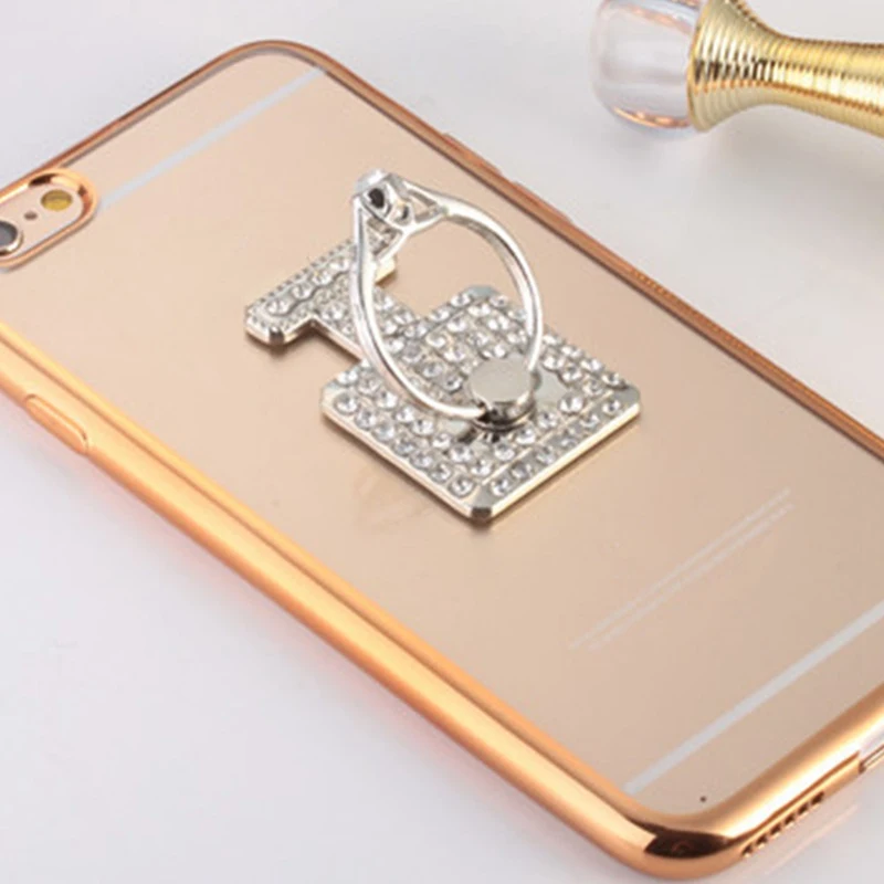 Флакон духов перстень, украшенный бриллиантами держатель для мобильного телефона, универсальный мобильный телефон кольцо смартфон подставка-держатель для всех телефонов