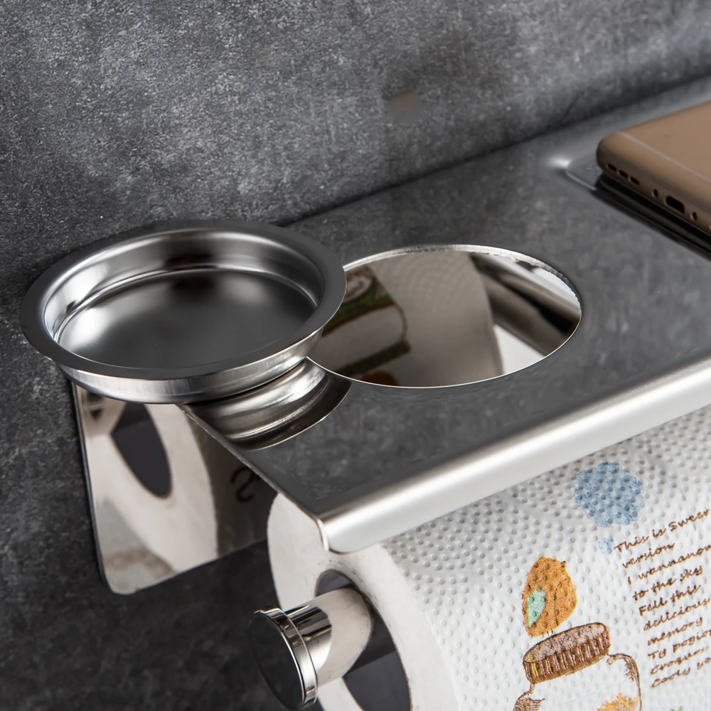 Stainless Steel Bathroom Shelf Luxury Cosmetic Storage Bathroom Shelf Holder Bathroom Accessories Best Price Mci10