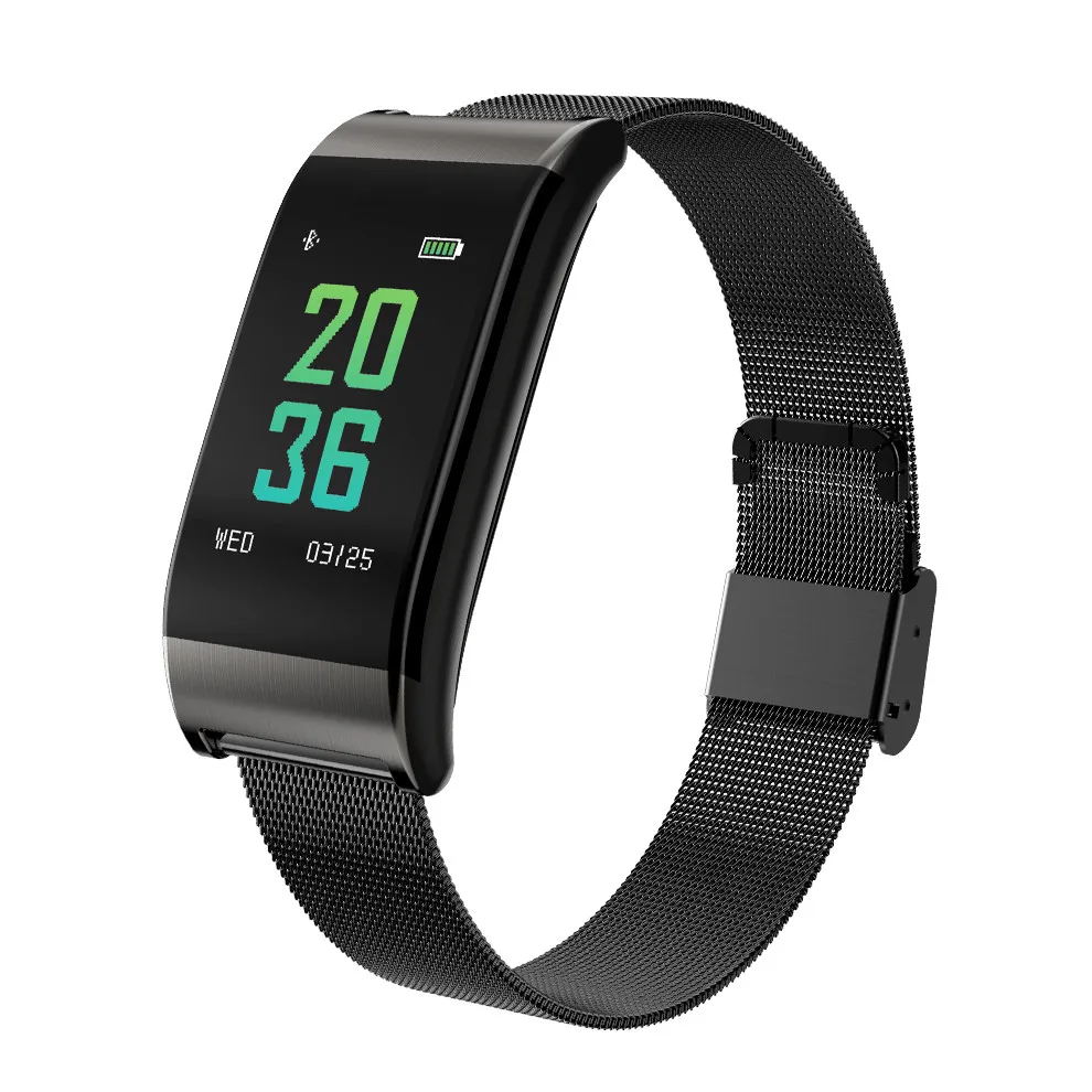 

B23 Smart Wristband Waterproof Band IPS Touch Screen Heart Rate Monitor Tracker Fitness Bracelet for IOS Aandroid