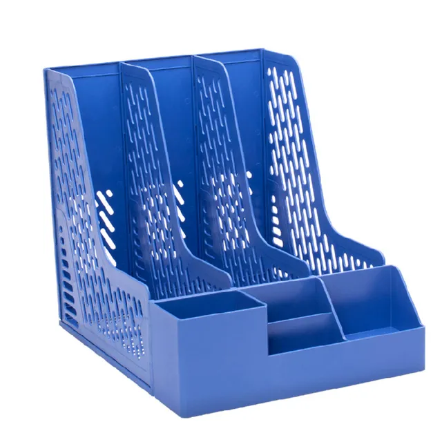 DELI 78980 file holder box file block Supplies stationery 4 file holder