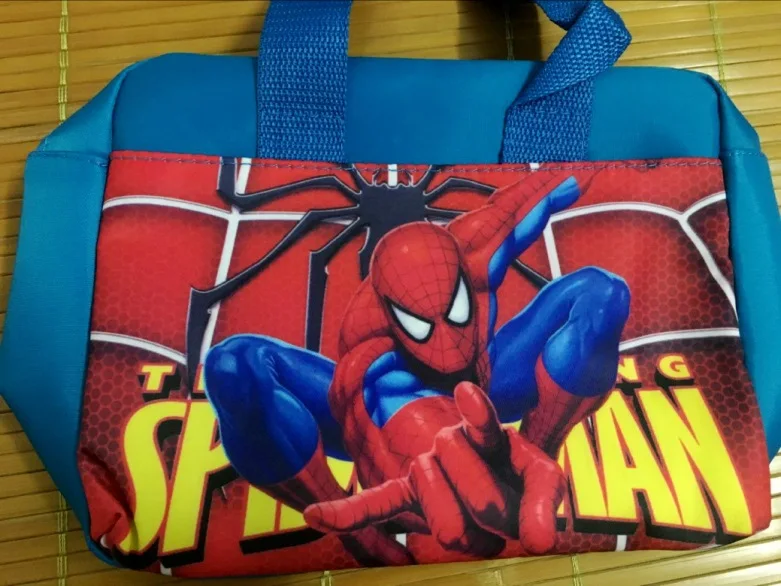 Disney ланч-мешок замороженная Радуга Единорог многоцелевой сумка Ланч-бокс сумка двухслойная Ланч-бокс сумка Термосумка для пищи