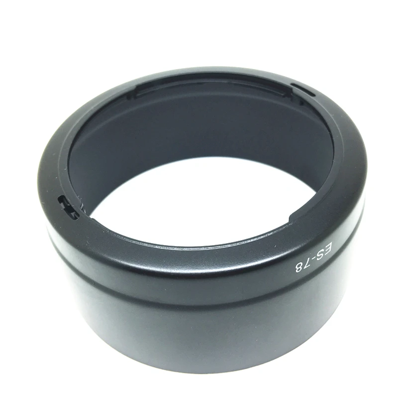 1 шт. es 78 бленда объектива для canon ef 50 мм f/1.2L USM 5D3 5 DIII 5D MARK III 5DS 5DSR 6D 1DX 1DS