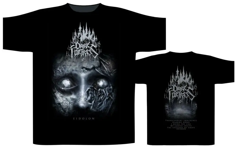 Темно-Fortress Eidolon Shirt S M L XL XXL Offcial t-Shirt металлическая футболка