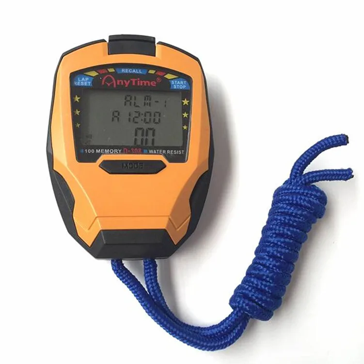 10PCS Digital Sport Counter Timer Professional Athletic Stopwatch