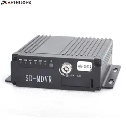 ANSHILONG 8-36 в 720 P Мини в реальном времени SD автомобильный мобильный видеорегистратор 4CH видео/аудио вход с пультом дистанционного управления