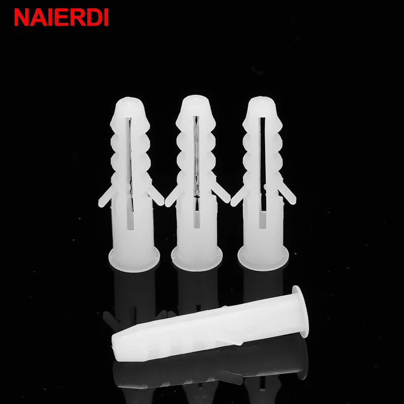 100 قطع NAIERDI M5-M8 المطاط التوسع الأنابيب شقة جولة رئيس الذاتي التنصت المسمار 5-8 ملليمتر مسامير النايلون أنبوب جدار الخشب الأجهزة أداة 100 قطع NAIERDI M5-M8 المطاط التوسع الأنابيب شقة جولة رئيس الذاتي التنصت المسمار 5-8 ملليمتر مسامير النايلون أنبوب جدار الخشب الأجهزة أداة