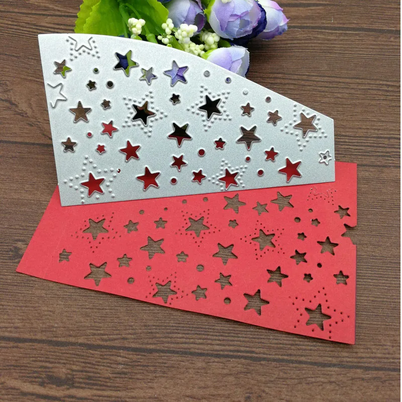 

Star Metal Cutting Dies Stencil Scrapbooking Photo Album Card Paper Embossing Craft DIY