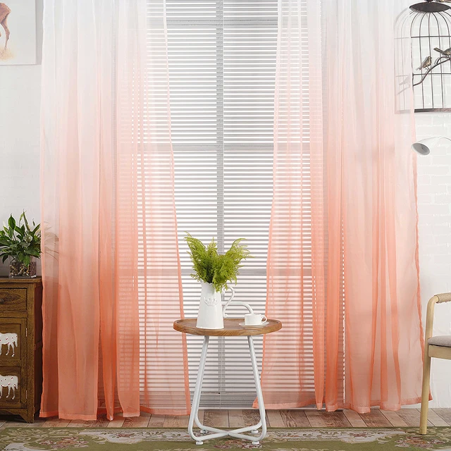 Tulle Curtains Printed Kitchen Decorations Window Treatments Tulle Curtains Printed Kitchen Decorations Window Treatments American Living Room Divider Sheer Voile Curtain Single