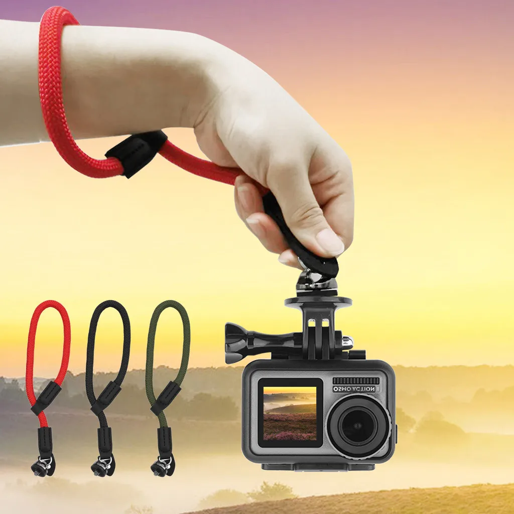 

Portable Suitable Charging Safety Wrist Strap Hand Strap Lanyard Belt Grip Sling For DJI OSMO ACTION convenient and practical