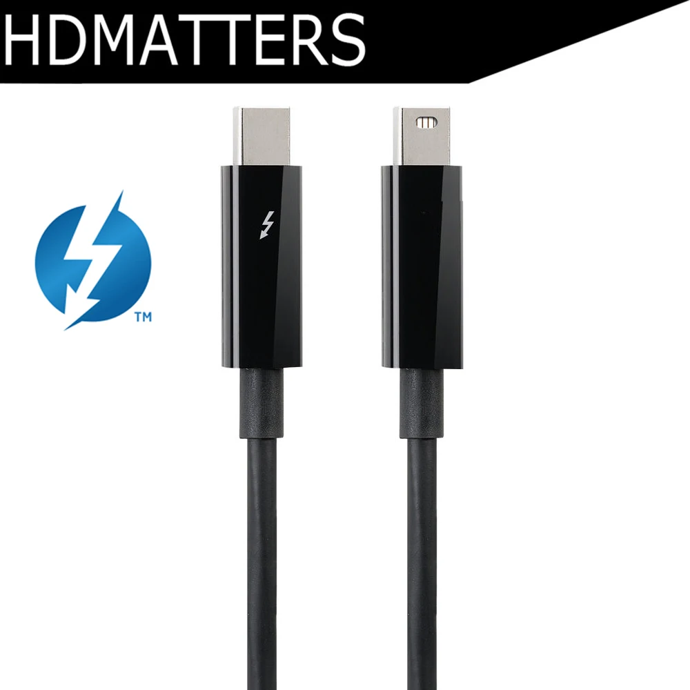 

Thunderbolt cable Thunderbolt 2 cable male to male data&video cable 1m for apple macbook pro air mini(thunderbolt 2 port)