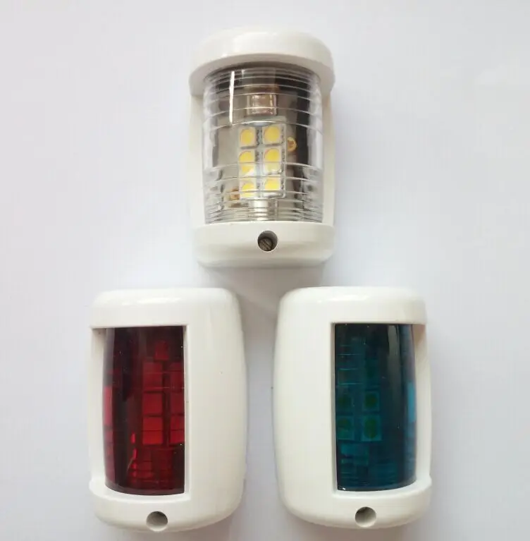 Marine Boat Mini Masthead//Starboard//Port Navigation Light 12V LED One Set