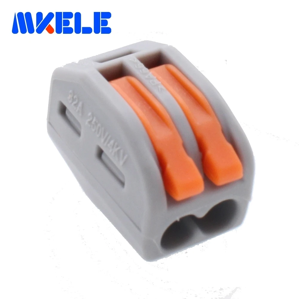 

Wago Wire Connector 222 Series 10PCS Cage Spring Universal Fast Wiring Conductors Terminal Block China Free Shipping