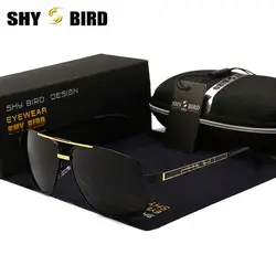 SHYBIRD поляризованные солнцезащитные очки мужские брендовые дизайнерские солнцезащитные очки мужские зеркальные ретро солнцезащитные очки