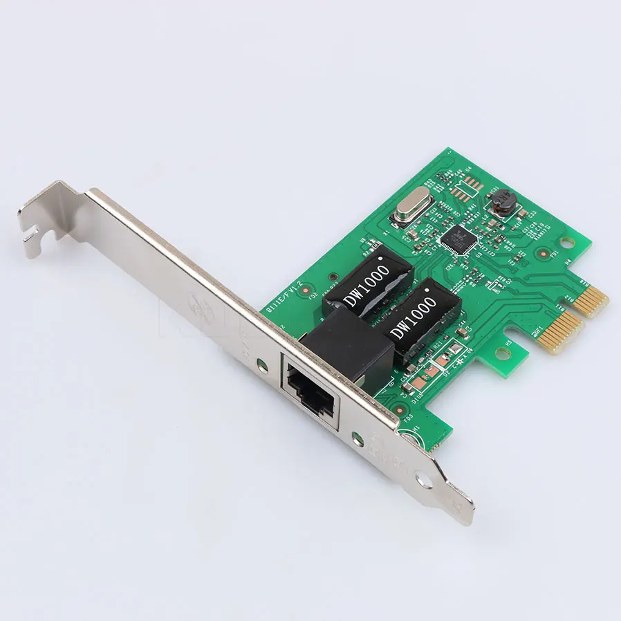 Сетевая карта KEBETEME Gigabit Ethernet PCI Express E 10/100/1000 м RJ 45 RJ45 LAN адаптер конвертер сетевой