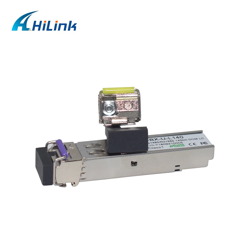 Одноволоконный 1 25 base bx WDM трансивер 140G нм/Нм км BiDi SFP LC|Оптоволоконное