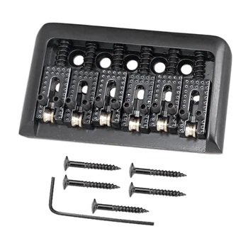 

A Retro 6-String Roller Saddle Bridge Electric Guitar Bridge