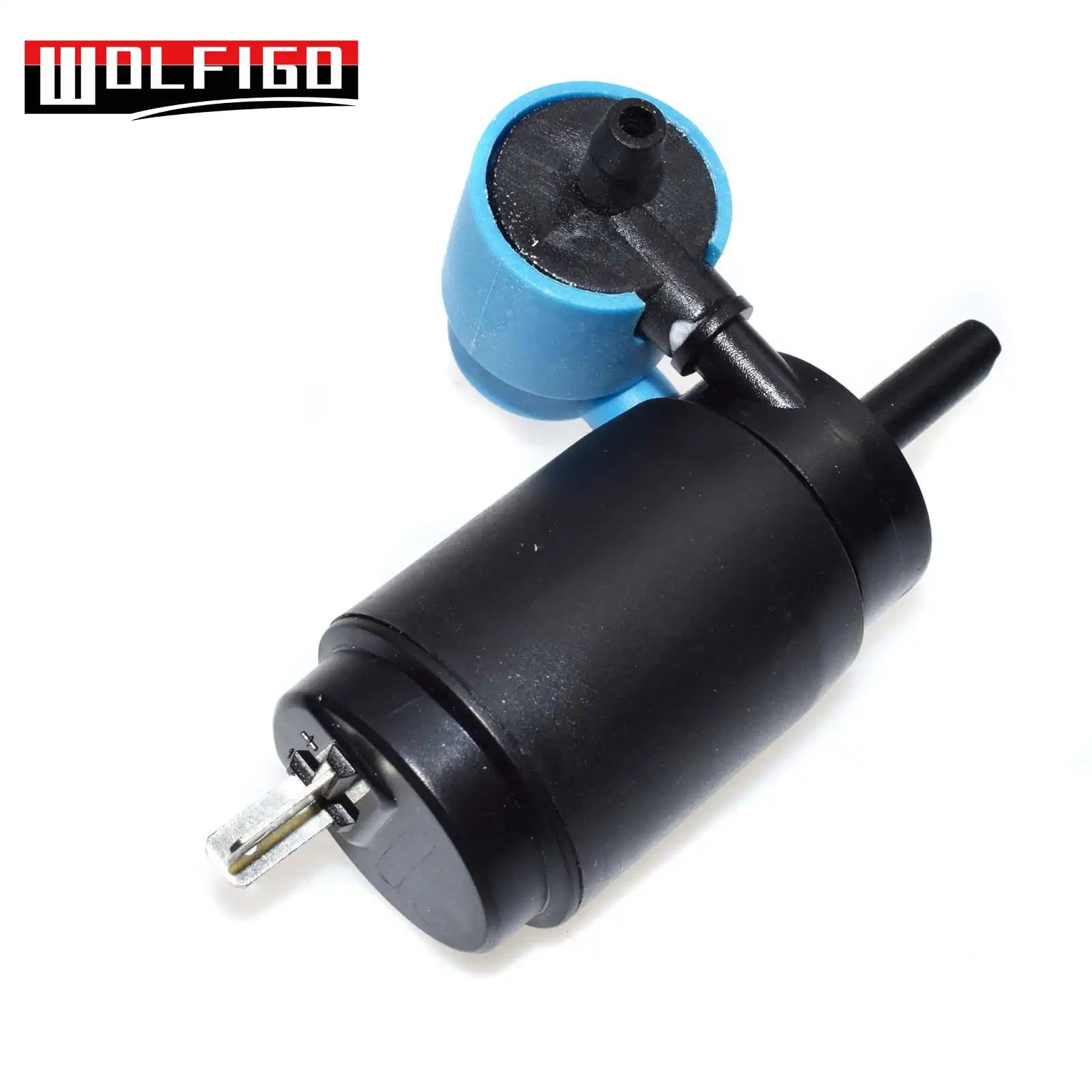 WOLFIGO 2 контакта насос омывателя лобового стекла для Fiat ALFA ROMEO 07593100, 7682336, 46797755, 71719636, 7593100, 60810096 Новый - изображение
