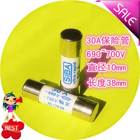 

Fuse 30A 690V 700v 10x38mm 5017906 High Quality Fuse Fuse