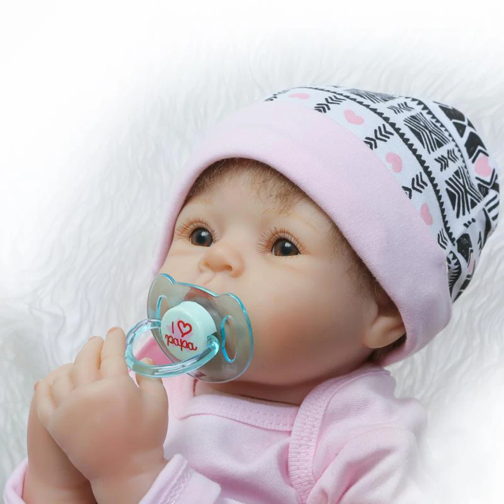 NPKDOLL 22 дюйма Кукла Reborn Baby игрушки 55 см полностью силиконовый винил реалистичный