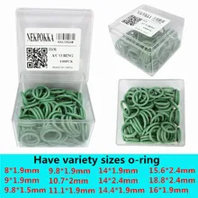 O. D Размер, NBR резиновое уплотнительное кольцо комплект, высокая термостойкость уплотнение уплотнительное кольцо для автомобильного кондиционера, герметичное уплотнительное кольцо A/C