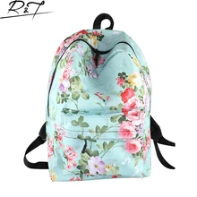 Casual backpacks Floral Landscape Print School Bags for Teenagers Women Travel Bag Children Girls Students Daily Book Mochilas