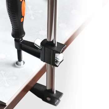 

6-18 inch Clamp F Clip Spreader Gadget Tool Quick Ratchet Release Speed Squeeze Wood Working Work Bar DIY Hand Tools