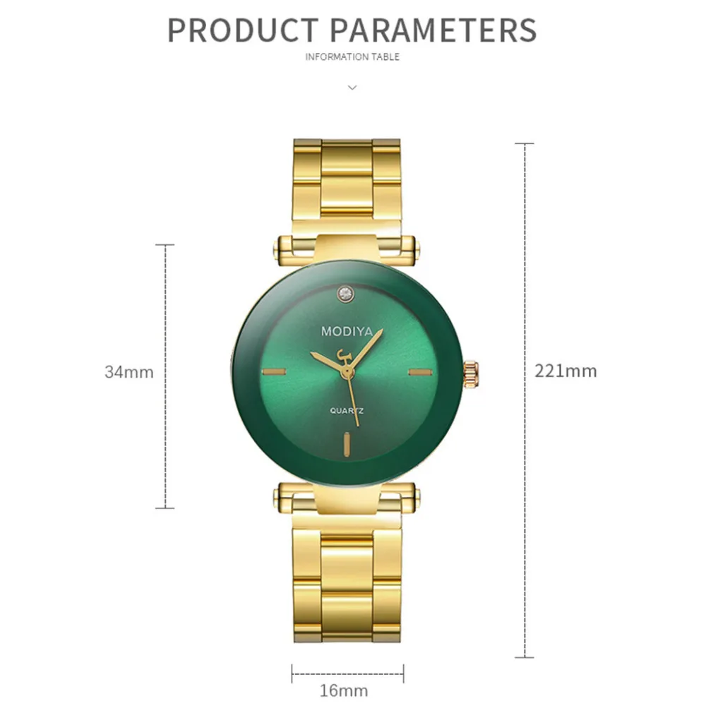 Новые женские часы, роскошный бренд, металлический ремешок из нержавеющей стали, кварцевые часы-браслет, изысканные Женские кварцевые наручные часы, подарок# B