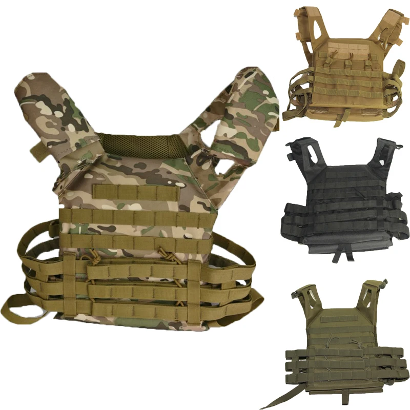 Tactical JPC Vest Military Carrier Ammo Mag Body Armor Vest Molle Foam