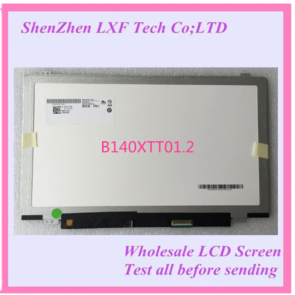 ФОТО Free shipping Original 14'' Laptop lcd screen with touch panel B140XTT01.2  Only for DELL 