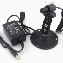 10 мВт крест лазер 520nm 2,8-5 в отрегулированный модуль лазерной головки 12x40 мм и держатель и адаптер