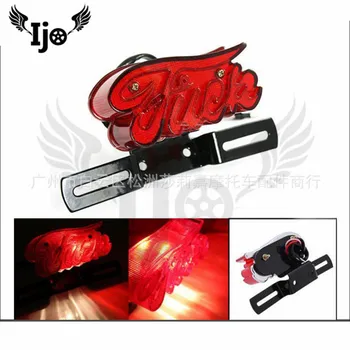 

Motorcycle accessories for Harley cruise prince modified retro metal rear taillights brake lights license plate brake taillights