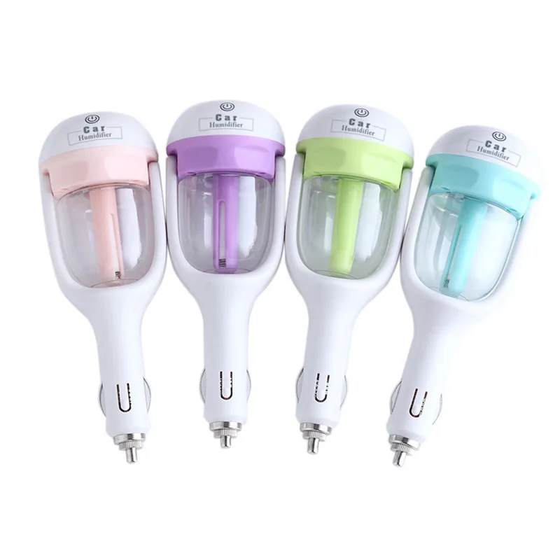 

Car Humidifier MIni Car Charger Air Humidifier Ultrasonic Essential Air Atomizer Diffuser Wave Air Filter Mist Maker Portable