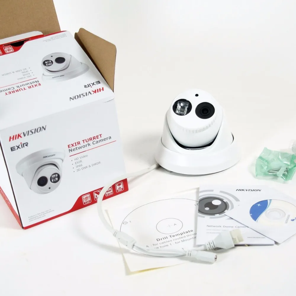 HIK Mutil language Version DS 2CD2335 I 4MM Mini POE ONVIF 3MP WDR EXIR Turret Outdoor