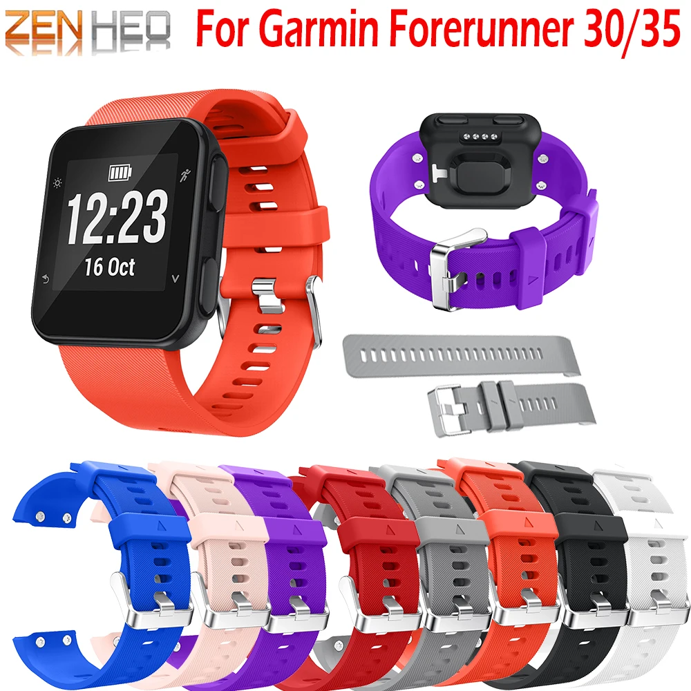 Ремешок для часов браслет для наручных часов Garmin Forerunner 35/30 замена ремень на запястье для Forerunner 30/35 полос с винты инструмент