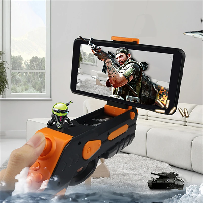 Большие AR пушки для игры реальный опыт мобильные Дополненная реальность умные