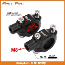 Мотоцикл M8* 1,25 M10* 1,25 убить выключатель зеркало блокировать Кепки база пластин Крышка для KTM KAWASAKI HONDA EXC SX SXF RM РМЗ WRF