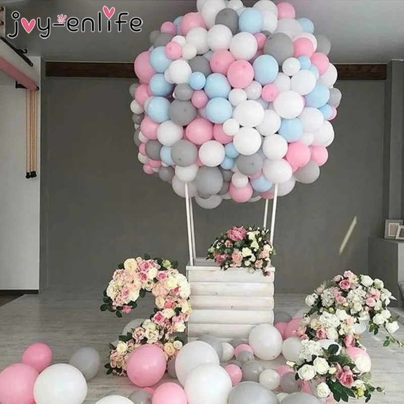 Буквы прозрачная коробка аксессуары для воздушных шаров Baby Shower счастливый день рождения шарики для свадебного украшения Воздушные шары коробка вечерние воздушные шары