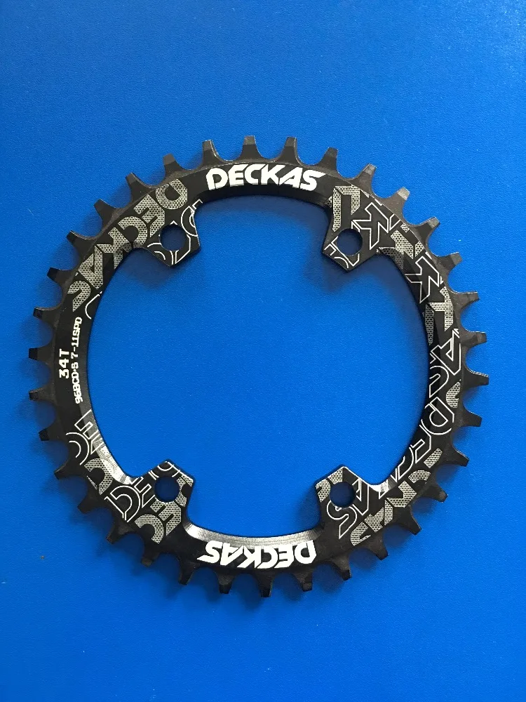

DECKAS 32T/34T/36T96bcd Chainring Bicycle Chainwheel Bike Circle Crankset Single Plate for M7000 M8000 M9000chainring