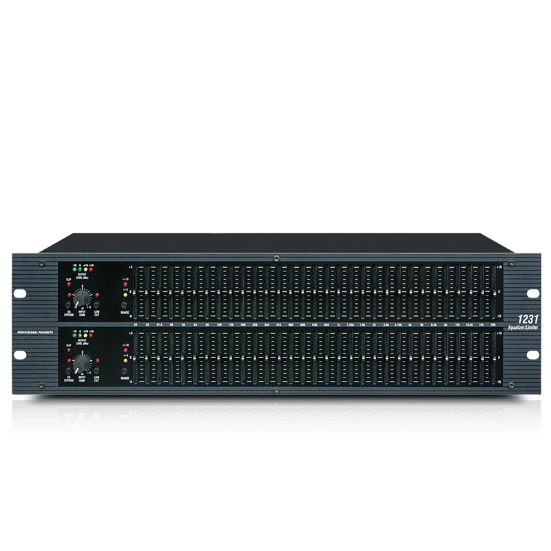 Audio processor 1231 electronic graphic equalizer