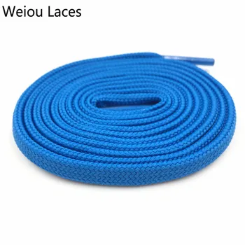 

Weiou CBRL 7mm Flat Tubular Laces Awesome Lacet Novelty Customized Colored Shoelaces Ribbon Hollow Shoestring Sports Bootlaces