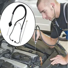 Car abnormal sound diagnostics Instrument Stainless Steel Cylinder Stethoscope Engine Noise Diagnostic Tool Auto Detector car circuit detector car circuit tester car electronic detector stethoscope earphone noise finder automotive noise sensor