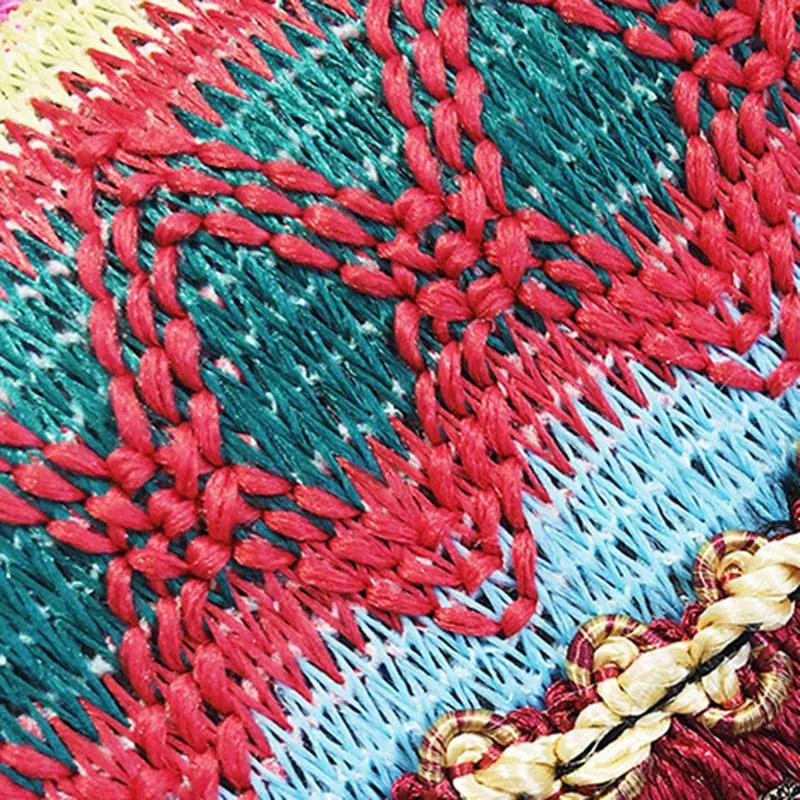 New Women Tassel Fashion Straw Bag INS Popular Female Summer Handbag Chains Lady Casual Shoulder Bag Beach Knit Crossbody SS3307 (4)