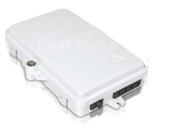 

FirstFiber FTTH 4 cores fiber Termination Box 4 port 4 channel Splitter Box indoor outdoor fiber Optical Splitter Box FTB ABS