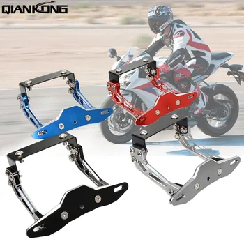 

R QIANKONG Registration License Plate Bracket Holder for Suzuki GSX-R750 GSX-S1000 ABS GSX-S1000F ABS GSX-S750Z GW 250 GSX1400
