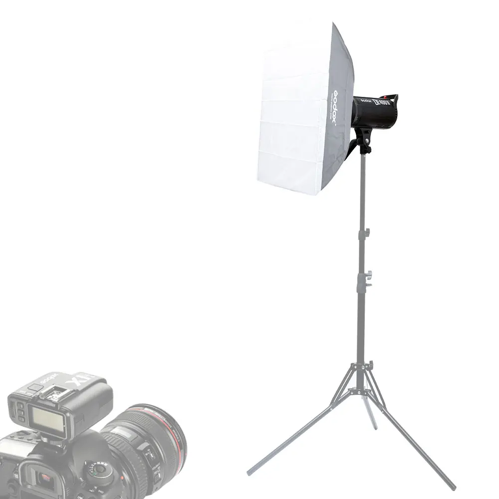 Godox DE400II 400 W 400Ws студийная вспышка света GN65 компактный стробоскоп головной свет фотографии с FT-16 триггером 110 V/220 V