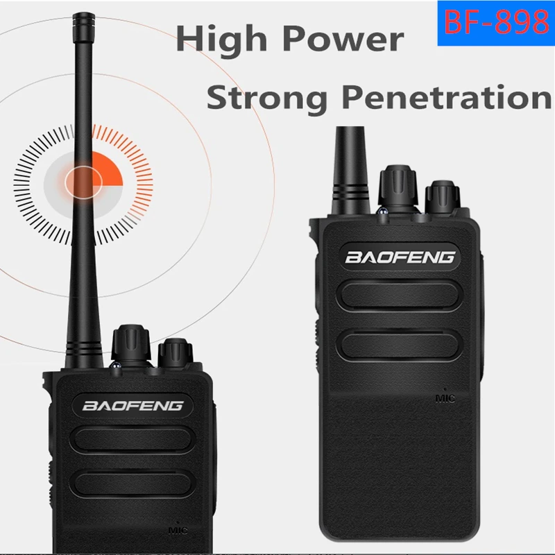 

Upgrade KDC1 BaoFeng Waterproof Walkie Talkie 10KM Portable CB Ham Radio UHF Intercom HF Transceiver Communicator BF-898 bf E90