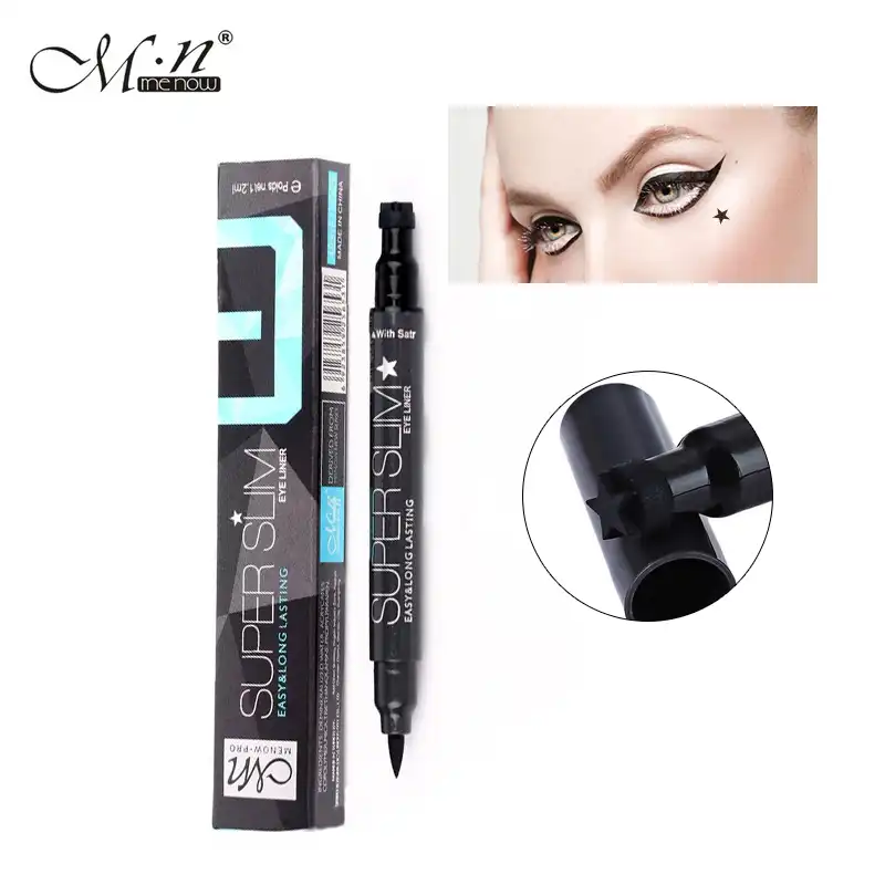 black sparkle eyeliner