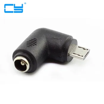 

10pcs DC 5.5mm x 2.1mm 5.5/2.1mm DC Female to Micro USB B Male Charge Adapter Converter Connector for Android Cell Phone Tablet