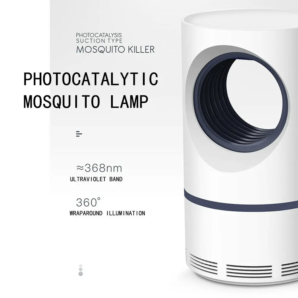 Электрический москитная убийца светодиодный лампы Fly Ловушка для насекомых свет анти средство от насекомых, комаров уничтожитель контроль