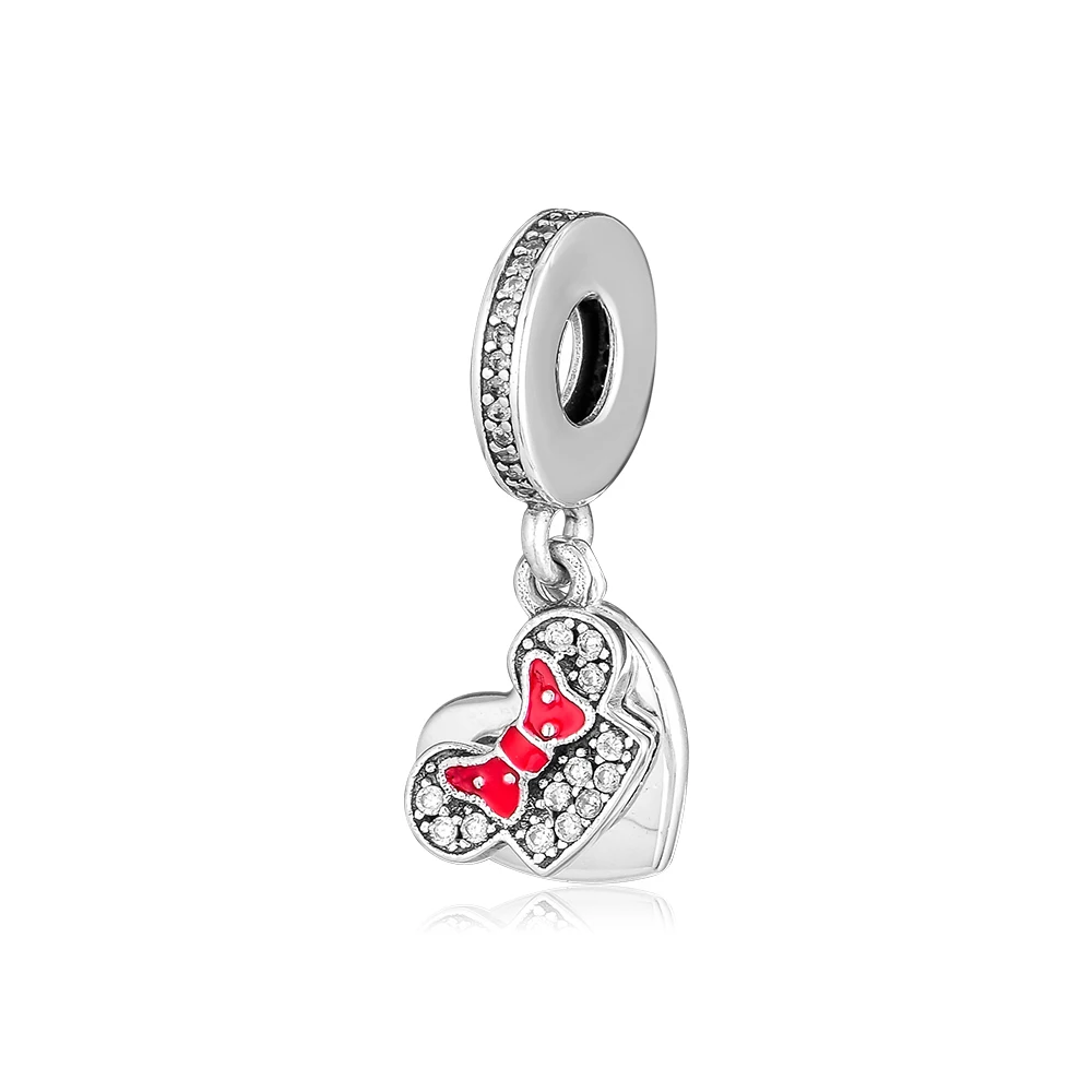 

CKK Minnie Mom Charms Silver 925 Original Fit Bracelet Sterling Silver Charm Beads for Jewelry Making Bijoux Bead